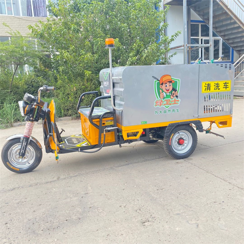 东莞电动高压冲洗车CX700A（不锈钢箱体）