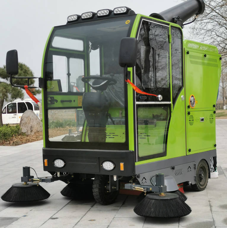 东莞道路清洁广泛应用电动环卫清扫车